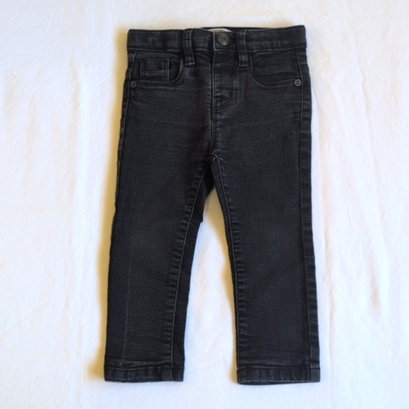 george faded black skinny denim jeans 2T toddler girls - Picture 2 of 8